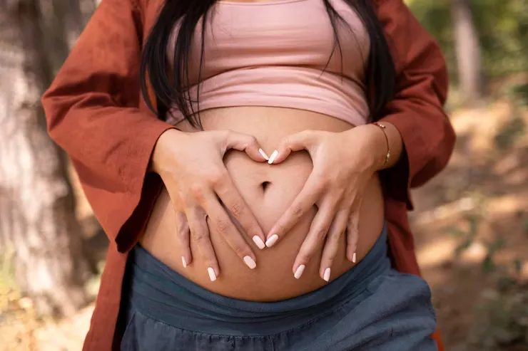 bentuk pusar hamil bayi laki