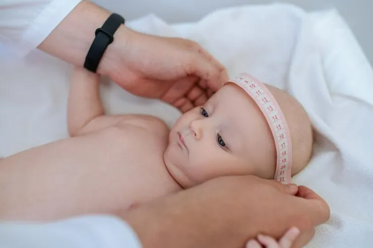 lingkar kepala bayi normal