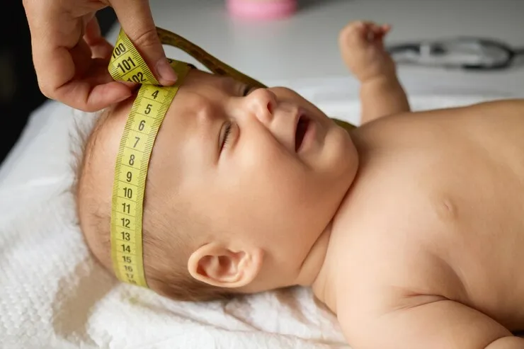 lingkar kepala bayi normal