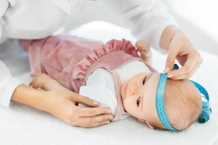 lingkar kepala bayi normal