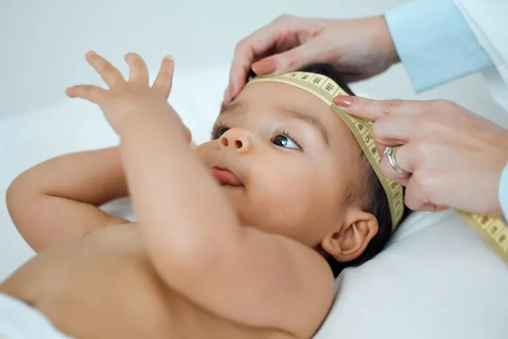 lingkar kepala bayi normal