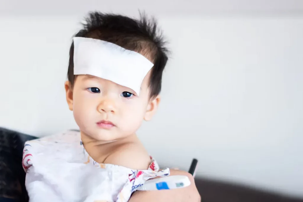 cara mengatasi demam pada anak
